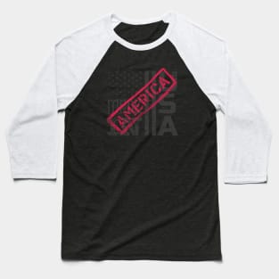 Kenarc - Made In America Baseball T-Shirt